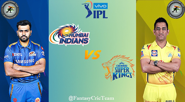 IPL 2019 Qualifier: MI vs CSK Preview Dream11