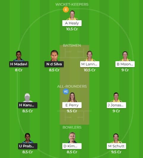 AUS-W vs SL-W 1st T20I Preview Dream11 Prediction. Australia Women vs Sri Lanka Women 1st T20I Dream11. Dream11 for AUS-W vs SL-W