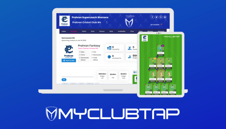 MyClubtap: Fantasy Cricket for Grassroot Cricket Clubs!