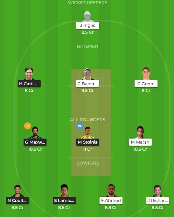 BBL09 Match 41: MS vs PS Preview Dream11 Possible Playing 11 Pitch Report | MS vs PS Dream11 | Melbourne Stars vs Perth Scorchers Preview Dream11 Prediction | Melbourne Stars vs Perth Scorchers Key Players | MS vs PS Dream11 Prediction