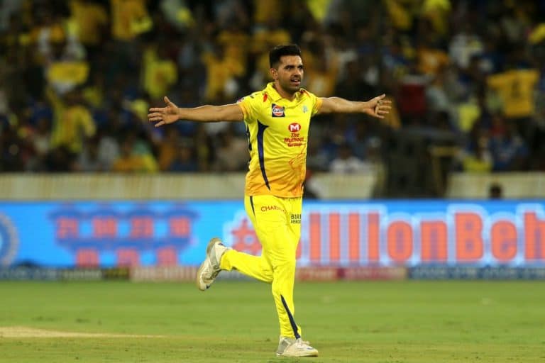 Deepak Chahar returns back to CSK camp post Covid-19