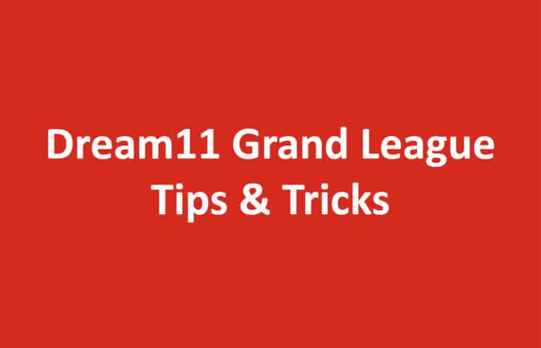 3 Key Tips and Tricks to Win Dream11 Grand League