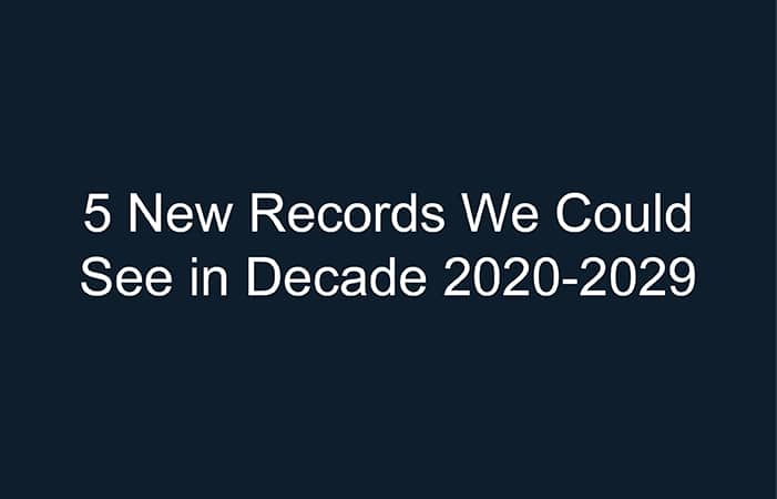 5 New Cricket Records that could happen in Decade 2020-2029