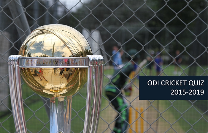 21st Century ODI Cricket Quiz Part 4 (2015-2019)
