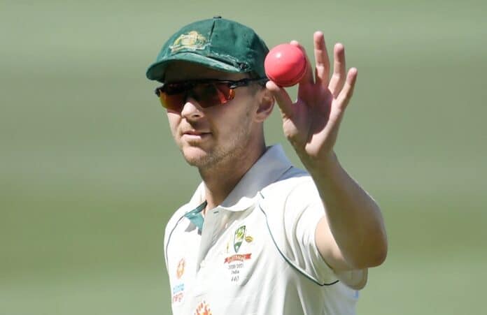 Josh Hazlewood climbs up the ICC Test Rankings | Josh Hazlewood moves up to fifth in the Test bowling rankings after his 5/8