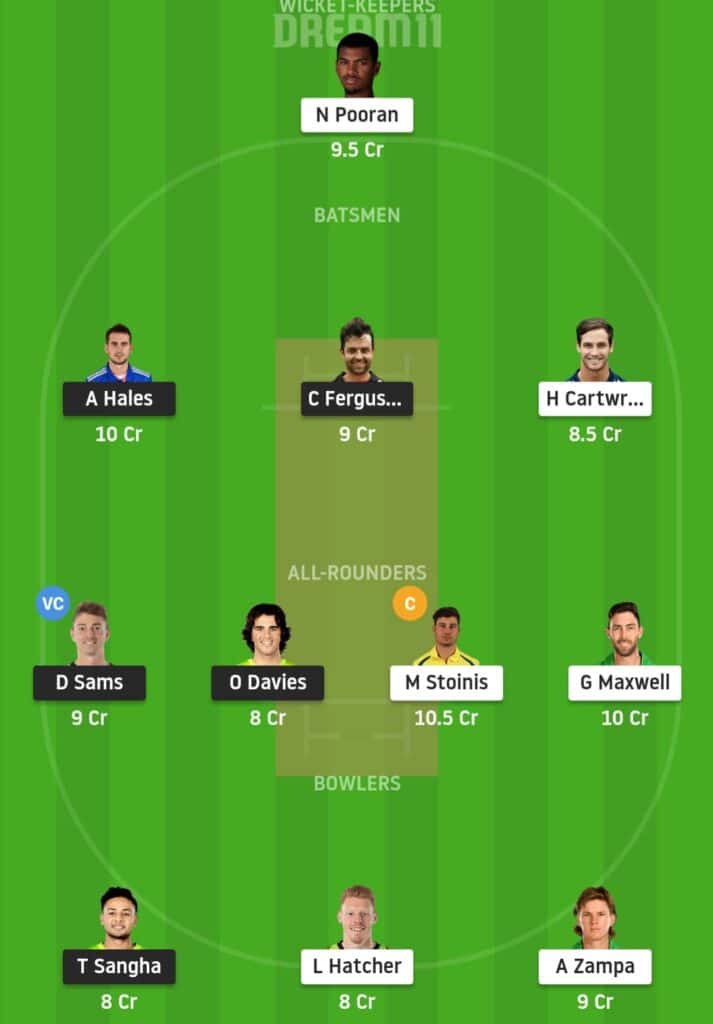 BBL 10 Match 19: THU vs STA Preview Dream11 Possible 11 Pitch Report | ST vs MS Dream11 Prediction Today | Thunder vs Stars Key Players | Manuka Oval Pitch Report