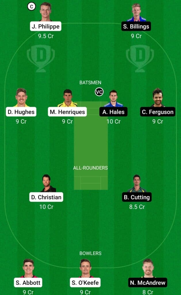 BBL 10 Match 48: SIX vs THU Preview Dream11 Possible 11 Pitch Report | SIX vs THU Dream11 Prediction Today | Sixers vs Thunder Key Players | Adelaide Oval Pitch Report