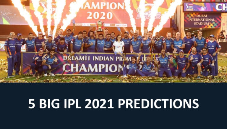 IPL 2021 Predictions: 5 big predictions for the tournament