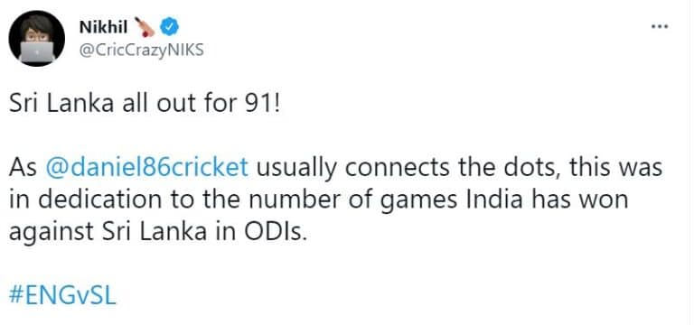 Most boring T20 series ever? Twitter reactions as England thrash Sri Lanka 3-0