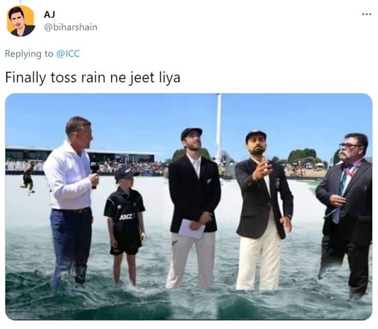 Best memes & reactions to England rain hurting WTC Final