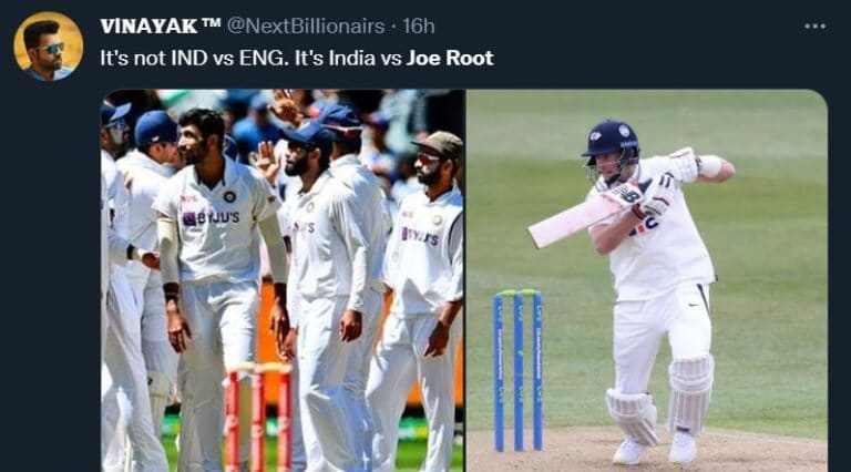 Twitter reactions to glorious Joe Root 180 vs India