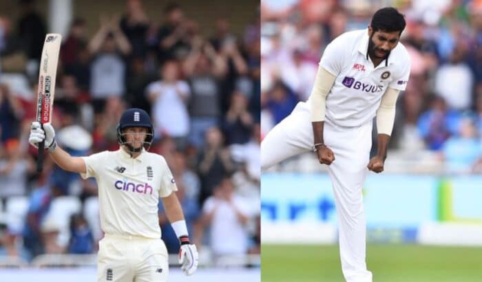 Twitter reactions to Root and Bumrah lighting up Test