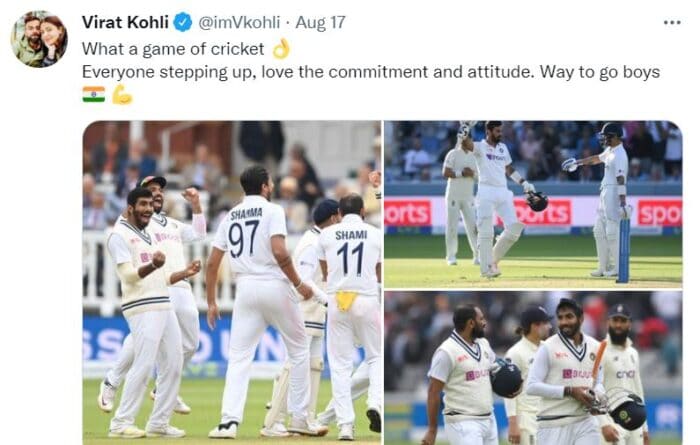 Why Virat Kohli, the captain, deserves great praise