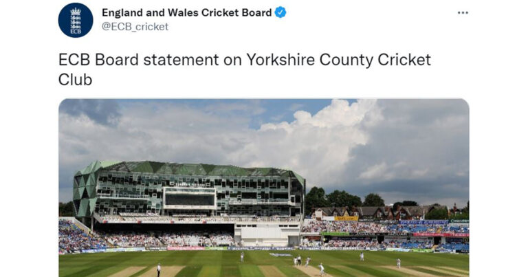 ECB to charge Yorkshire and seven other individuals on racism allegations