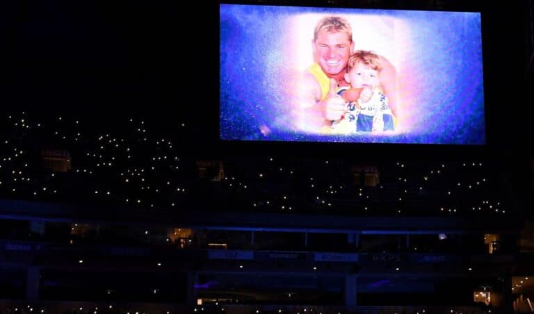 Over 50,000 people attend Shane Warne Memorial at MCG
