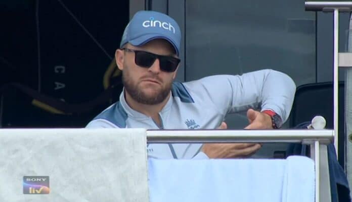 England coach Brendon McCullum says the team is very good on flat pitches but can't adapt quickly enough to surfaces with movement.