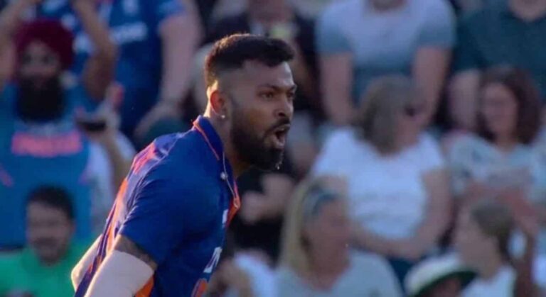 Hardik Pandya breaks record in the first T20I vs ENG