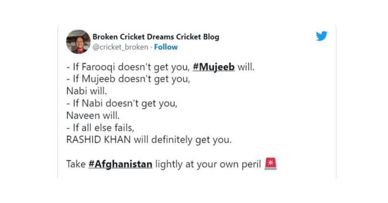 Twitter reactions: Afghanistan qualify for Super 4 of Asia Cup