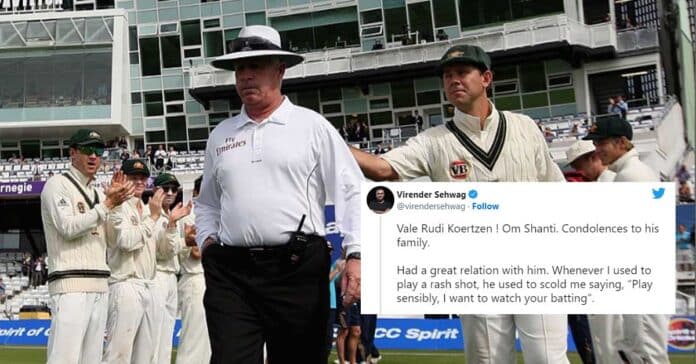 Cricket News: Reactions to umpiring legend Rudi Koertzen tragically passing away | Rudi Koertzen passed away after a car accident