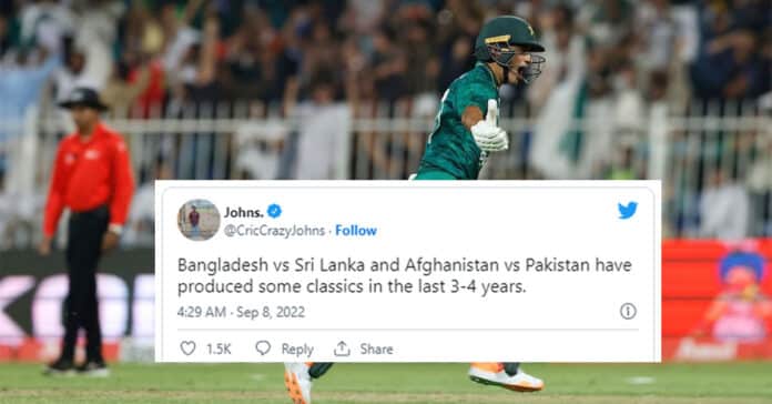 Twitter reactions to Naseem Shah's sixes & Afghanistan heartbreak | Twitter reactions to thrilling Pakistan vs Afghanistan match in 2022 Asia Cup