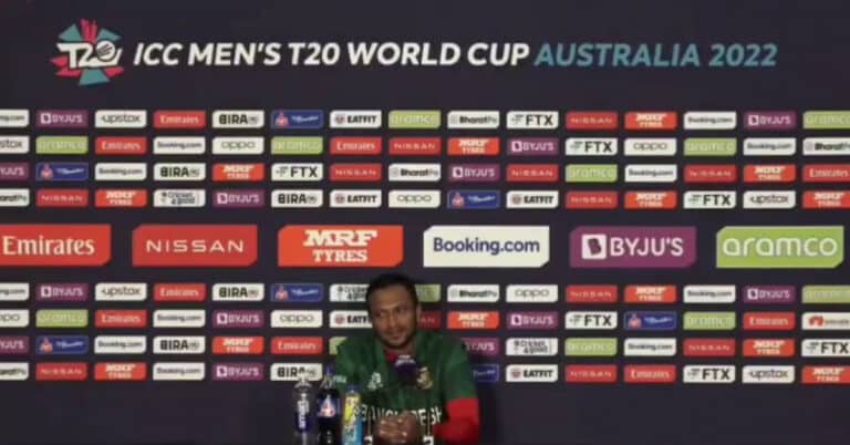 Shakib reaction to India loss: Wet field usually suits batting