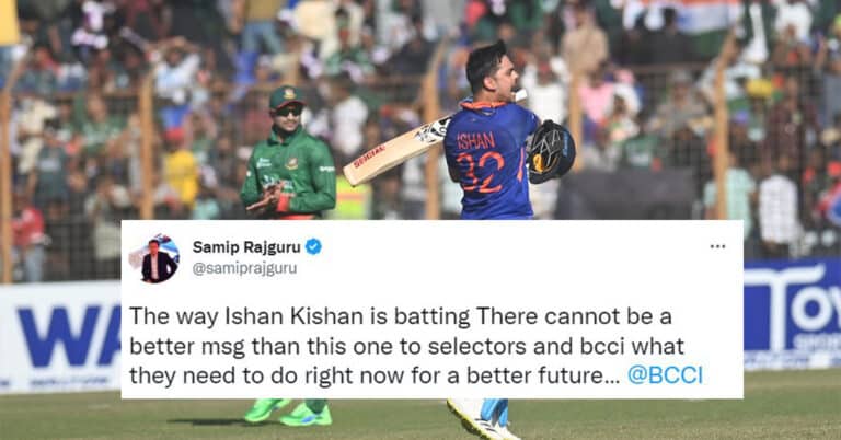 Twitter reactions to incredible 210 by Ishan Kishan vs Bangladesh