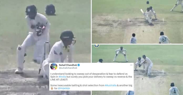 Cricket News: Twitter reactions: Australia lose 9/53 in horror collapse | Twitter reactions to Australia collapse in Delhi