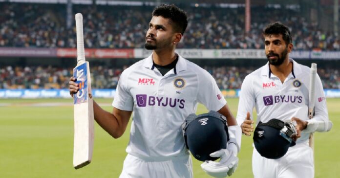 Will star Indian middle-order batsman Shreyas Iyer return to the Test squad for India's second match against Australia in Delhi?