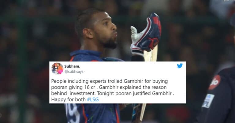 RCB vs LSG Twitter Reactions: Nicholas Pooran pulls off a miracle at Chinnaswamy