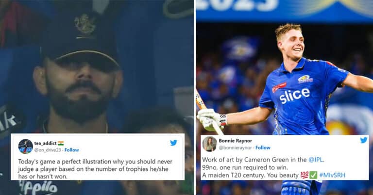 Twitter reactions: MI qualify for playoffs, RCB heartbroken, Gill, Green & Kohli tons
