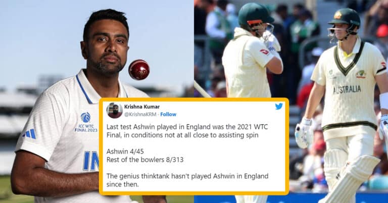 Twitter reactions to day 1 of WTC Final – Smith, Head dominate Ashwin-less India