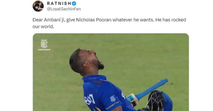 Cricket News: Twitter reactions to Nicholas Pooran's 137* off 55 balls | Reactions to Nicholas Pooran's 137* (55) in the MLC 2023 Final