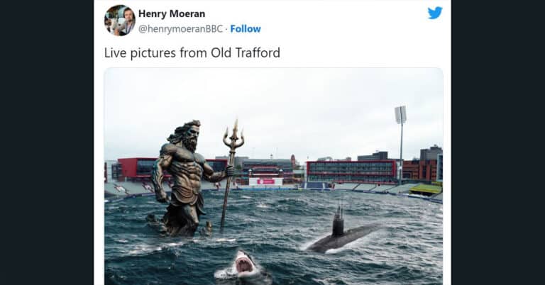 Best memes & reactions to rain on day 4 of Old Trafford Test