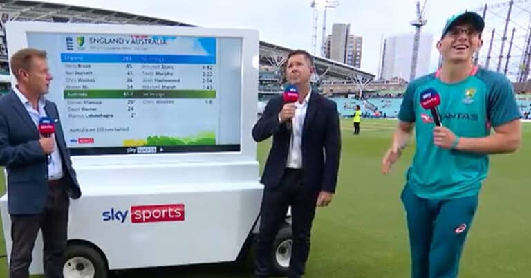 Spirit of cricket? Ricky Ponting pelted with grapes at The Oval