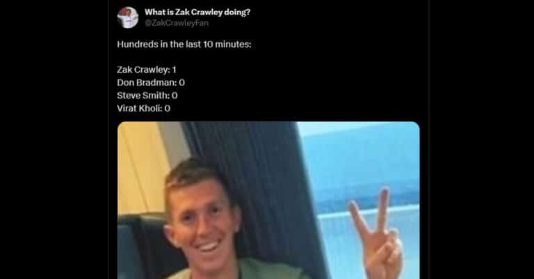 Reactions to Zak Crawley’s 189 as England dominate