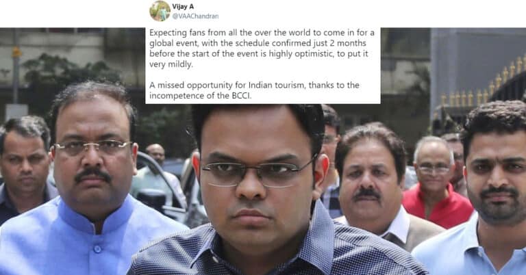 Fans criticise BCCI for ODI World Cup planning