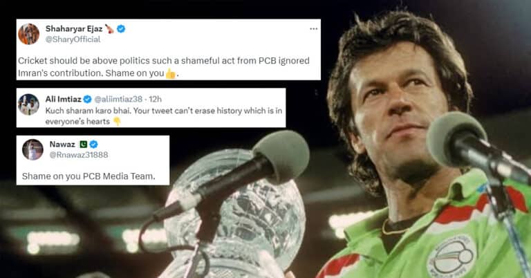 Pakistan Cricket Board slammed for leaving out Imran Khan from Independence Day tribute video