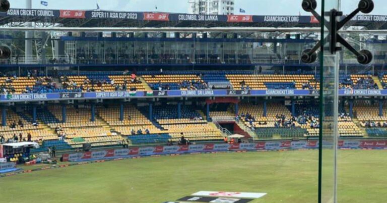 Why have the crowds been low in Sri Lanka for the 2023 Asia Cup?
