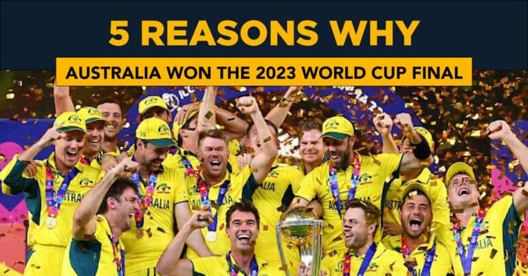 5 reasons why Australia won the 2023 Cricket World Cup Final