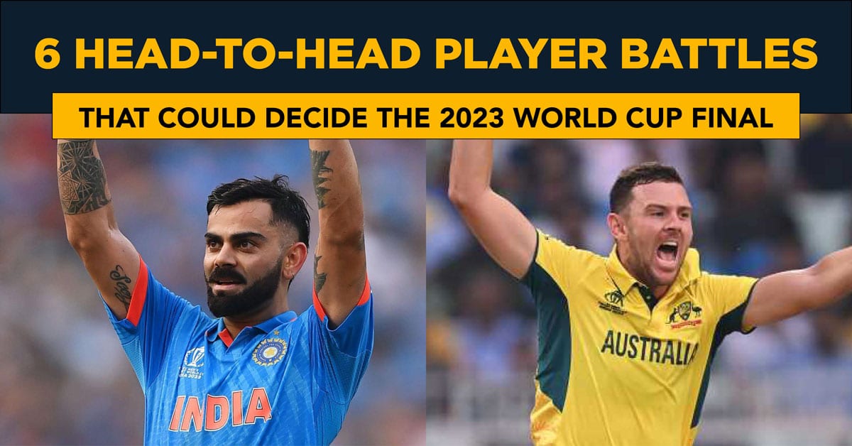 Cricket News: 6 head-to-head player battles that could decide the 2023 World Cup Final | A look at the key player battles that could decide IND vs AUS CWC 23 Final