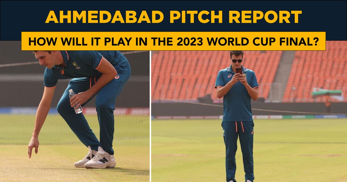 Cricket News: Ahmedabad pitch report - how will it play in the World Cup Final? | Will the Ahmedabad pitch spin in the 2023 World Cup Final?
