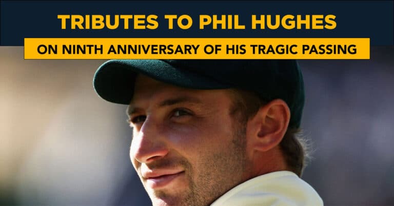 Players, fans pay tribute to Phil Hughes on ninth anniversary of his passing
