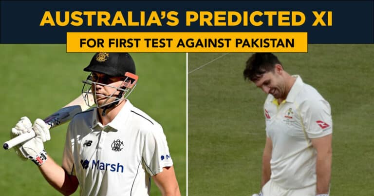Australia’s predicted XI for 1st Test against Pakistan: Cameron Green or Mitchell Marsh?