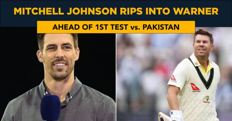 Mitchell Johnson rips into David Warner & selectors ahead of 1st Test vs Pakistan