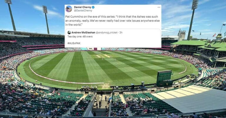 Fans slam Australia for slow over rate on day one of SCG Test vs Pakistan