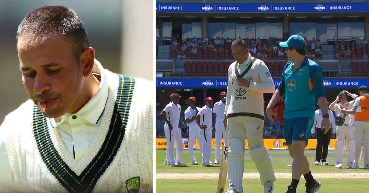 Cricket News: Will Usman Khawaja play in the 2nd Test vs West Indies? | Usman Khawaja injury update after being struck on jaw