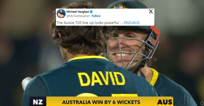 Cricket News: NZ vs AUS 1st T20 Reactions: Mitch Marsh 72 (44) & Tim David 31 (10) seals thrilling win for Australia
