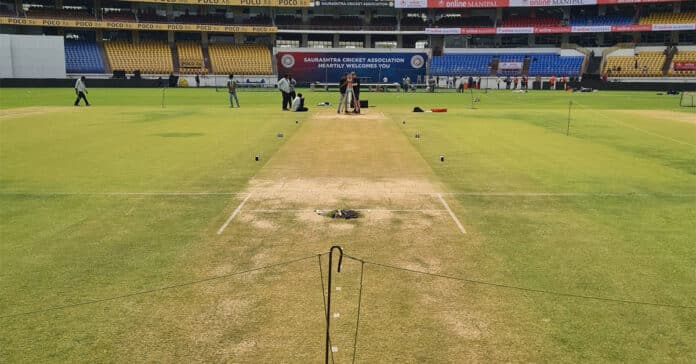 Cricket News: A look at the Rajkot pitch for the third Test between India and England starting on February 15