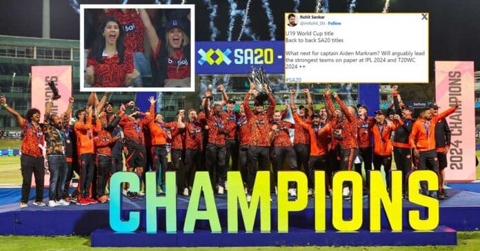 Cricket News: Reactions to Sunrisers Eastern Cape winning their second straight title in the SA20 2024 Final