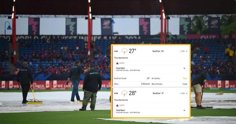 Lauderhill Florida weather forecast for USA vs IRE & PAK vs IRE